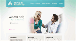 Desktop Screenshot of inroadstorecovery.com