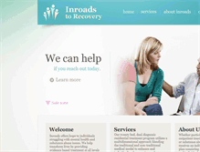 Tablet Screenshot of inroadstorecovery.com